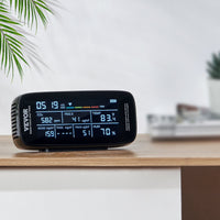 9-in-1 Air Quality Monitor - CO2, PM2.5, TVOC, Formaldehyde & Temperature Tester
