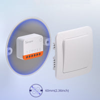 MINIR4 Extreme WiFi Smart Switch - Fits Inside Any Wall Switch or Light Fitting