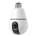 AI Detection 360 Degree HD 3MP CCTV Video Light Bulb E27 IP Wireless Mini Security Hidden Wifi Camera